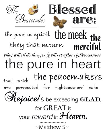 Beatitudes